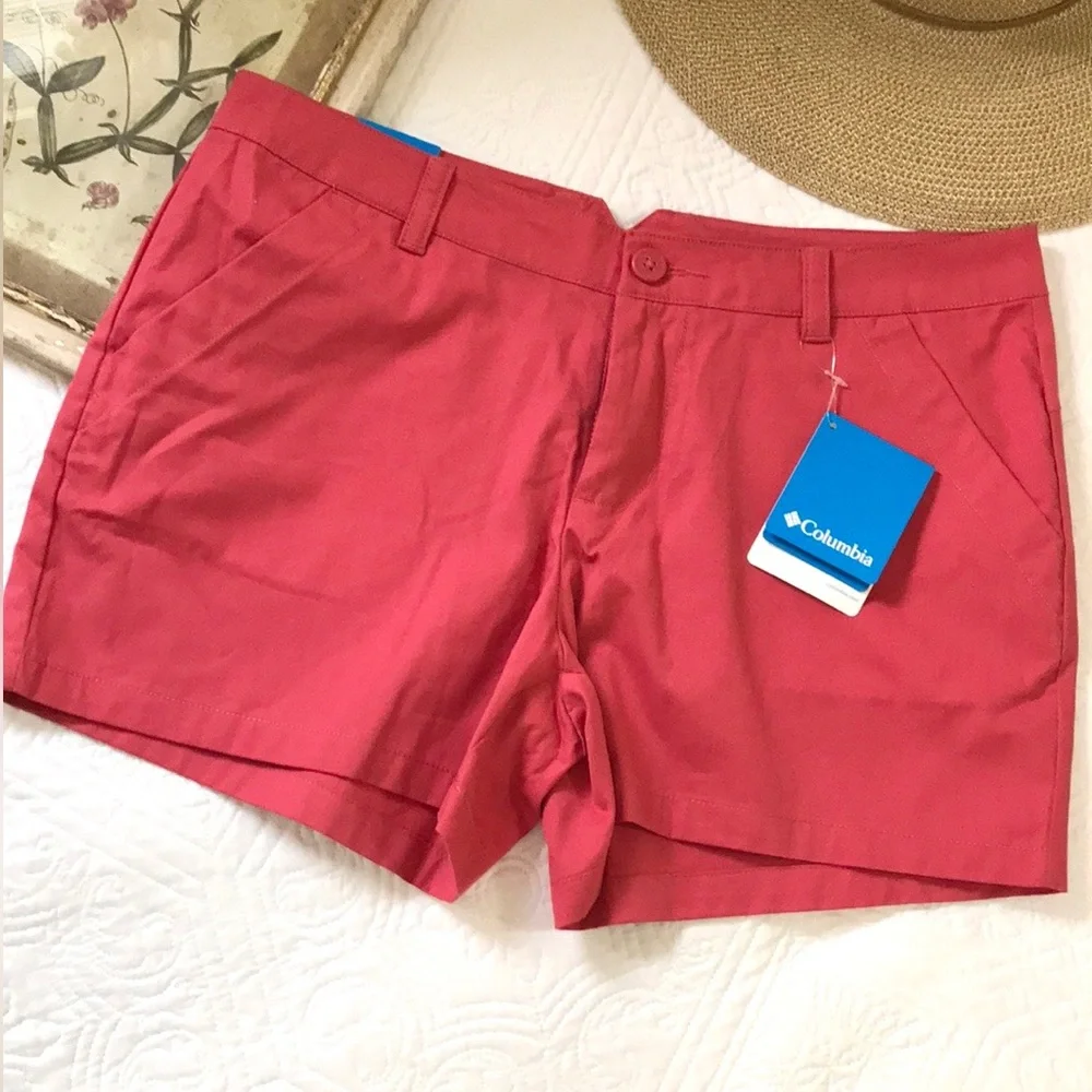 NWT Columbia Kenzie Cove Shorts Lobster